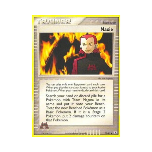 포켓몬 TCG 마적 U EX 마그마단 vs 아쿠아단 (영문판)