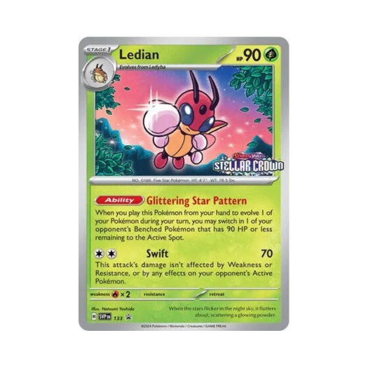 포켓몬 TCG 레디안 P 스칼렛 & 바이올렛 프로모 카드 (영문판)