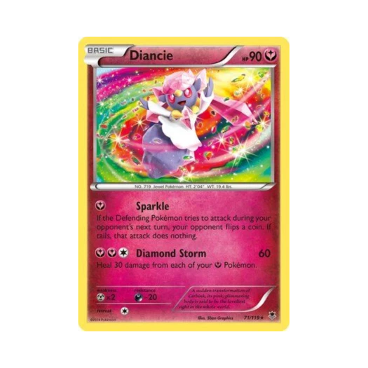 Pokemon TCG Diancie RH Phantom Forces (English Ver.)