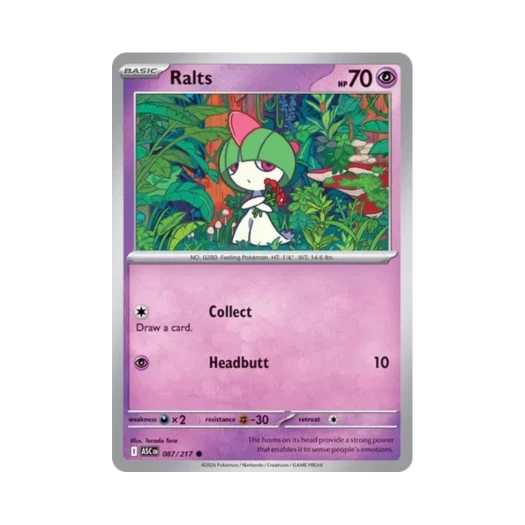 포켓몬 TCG 랄토스 C 메가 에볼루션 어센드 히어로즈 (영문판)