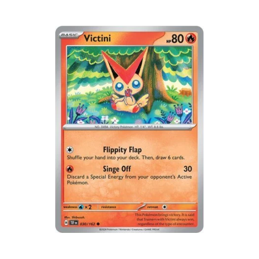 포켓몬 TCG 비크티니 C 템포럴 포시스 (영문판) 카드 이미지