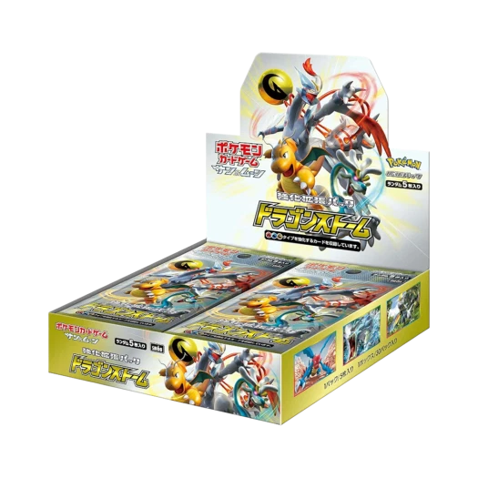 포켓몬 TCG 썬&문 강화 확장팩 드래곤스톰 박스 (일어판) 카드 이미지