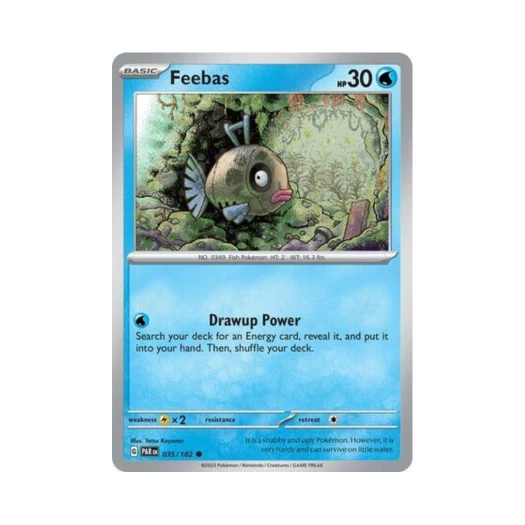 Pokemon TCG Feebas C Paradox Rift (English Ver.)