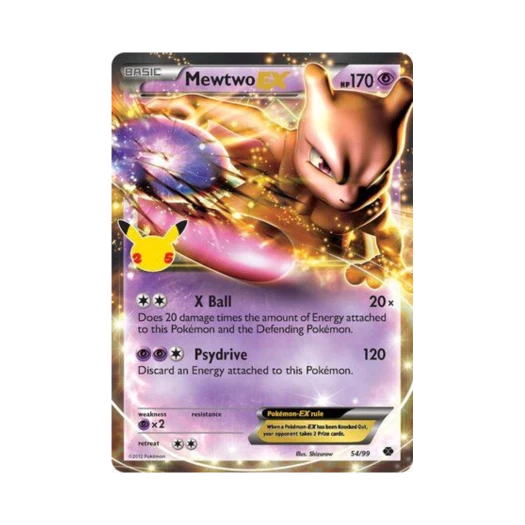 포켓몬 TCG 뮤츠 EX RH 셀레브레이션즈 (영문판) 카드 이미지