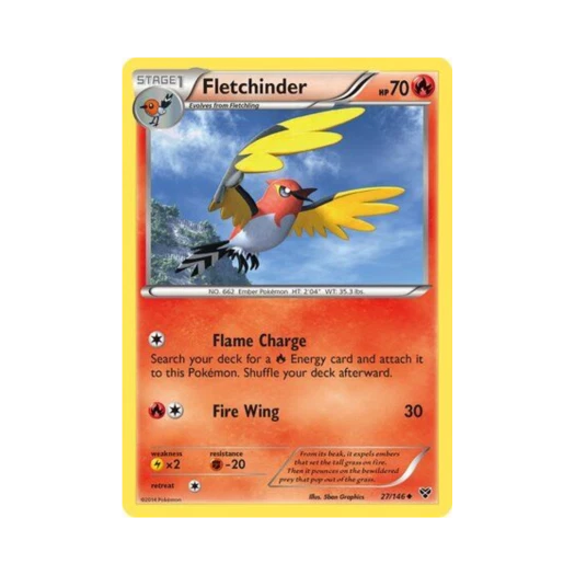 포켓몬 TCG 불화살빈 U XY (영문판)