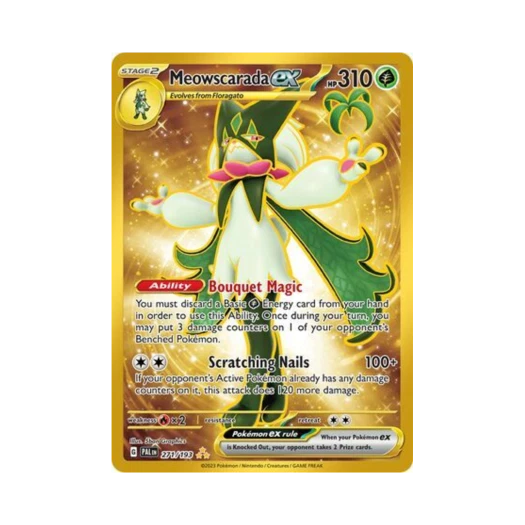 Pokemon TCG Meowscarada ex HR Paldea Evolved (English Ver.)