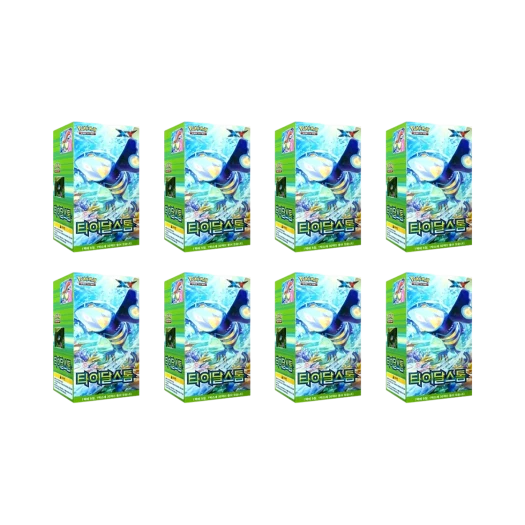 포켓몬 TCG XY 확장팩 타이달스톰 8 박스 (총 240팩/한글판)