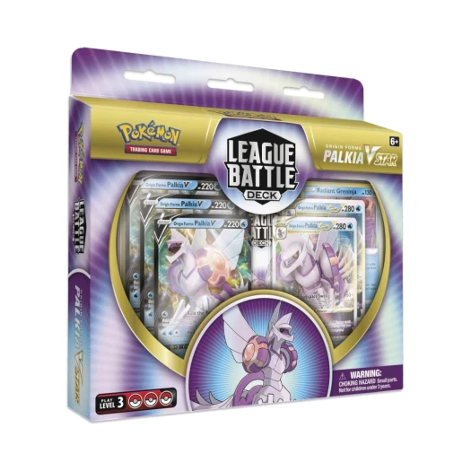 포켓몬 TCG 오리진폼 펄기아 VSTAR 리그 배틀 덱 (영문판)