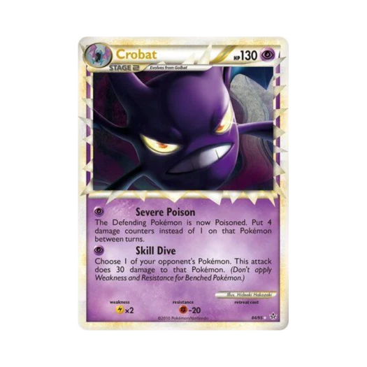 Pokemon TCG Crobat RP Unleashed (English Ver.)