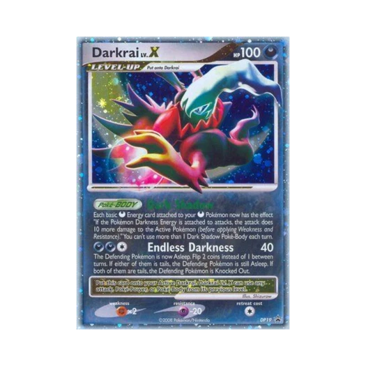 포켓몬 TCG 다크라이 LV.X P 다이아몬드 & 펄 프로모카드 (영문판)