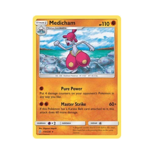 Pokemon TCG Medicham R Unified Minds (English Ver.)