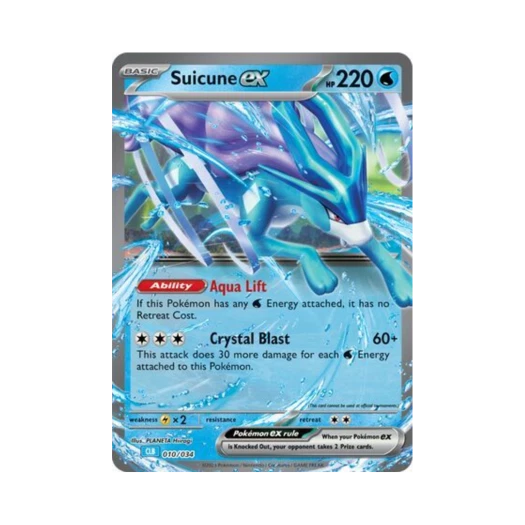 Pokemon TCG Suicune ex Pokemon TCG Classic (English Ver.)