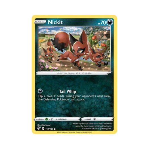 포켓몬 TCG 훔처우 C 다크니스 어블레이즈 (영문판)
