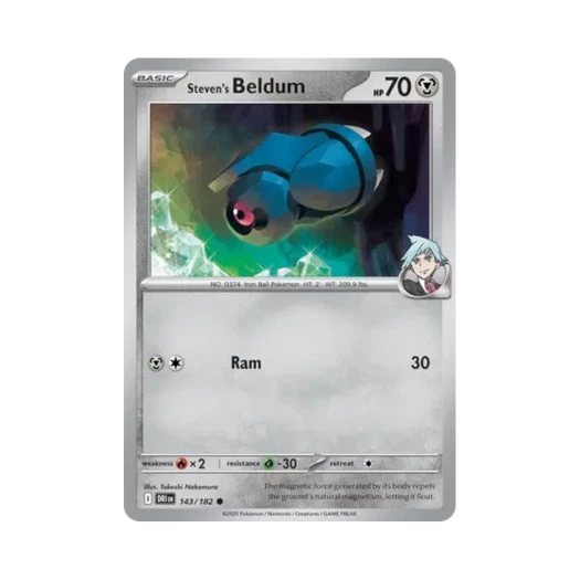 Pokemon TCG Steven's Beldum C Destined Rivals (English Ver.)