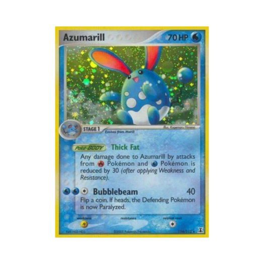 포켓몬 TCG 마릴리 RS EX 델타 스페이시스 (영문판)