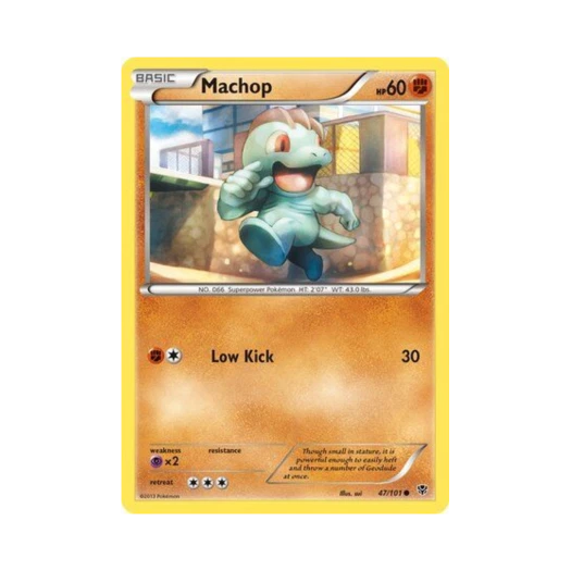 Pokemon TCG Machop C Plasma Blast (English Ver.)