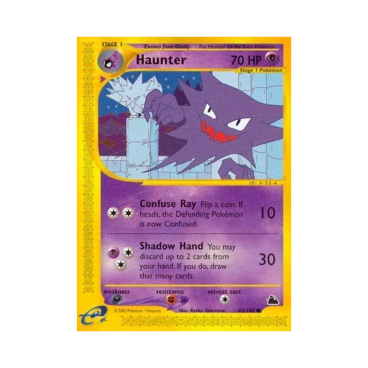 Pokemon TCG Haunter C Skyridge (English Ver.)