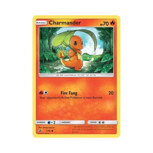 Pokemon TCG Charmander C Dragon Majesty (English Ver.)