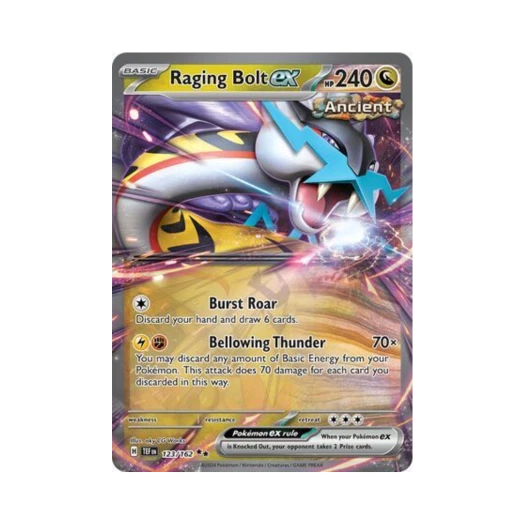 포켓몬 TCG 날뛰는우레 ex DR 템포럴 포시스 (영문판)