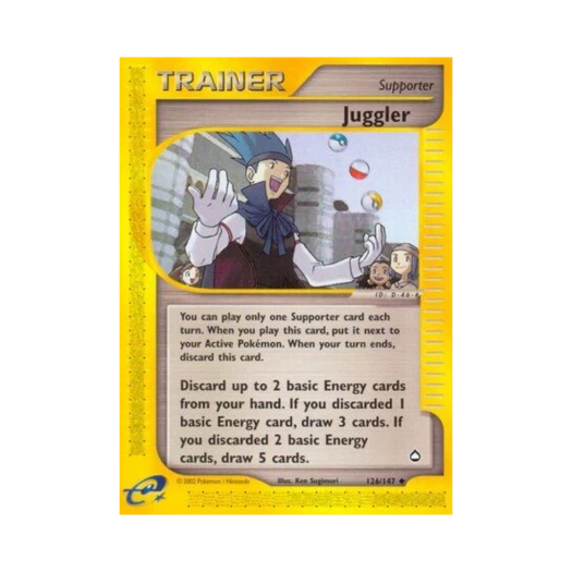 포켓몬 TCG 저글러 U 아쿠아폴리스 (영문판)