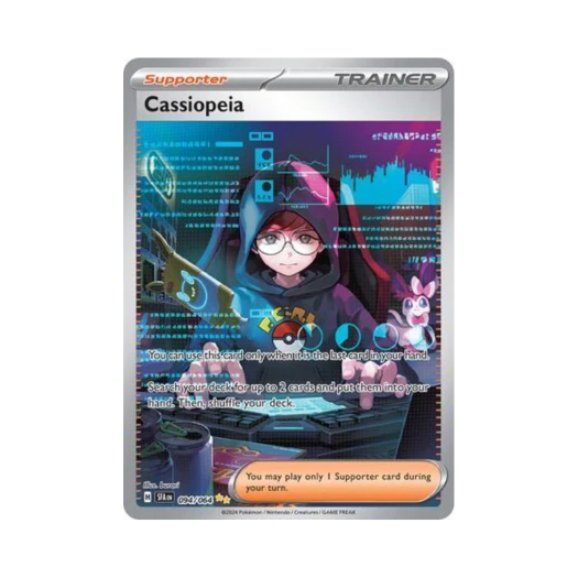 포켓몬 TCG 카시오페아 SIR 슈라우디드 페이블 (영문판)