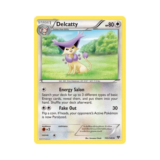 포켓몬 TCG 델케티 U XY (영문판)