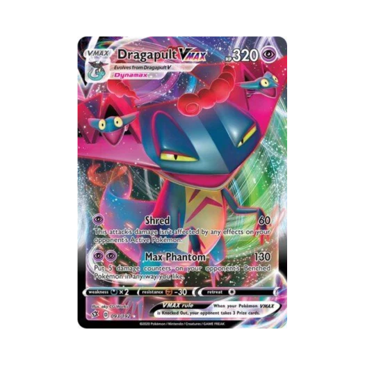 포켓몬 TCG 드래펄트 VMAX HRV 레벌 크래시 (영문판)