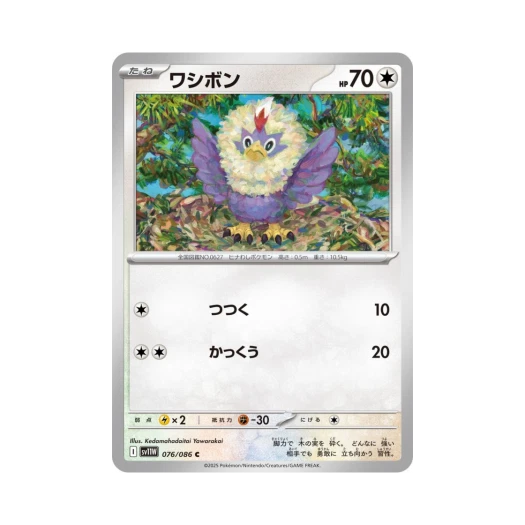 Pokemon TCG Rufflet C White Flare (Japanese Ver.)