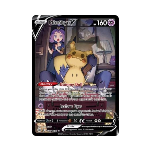 Pokemon TCG Mimikyu V HRV Brilliant Stars (English Ver.)