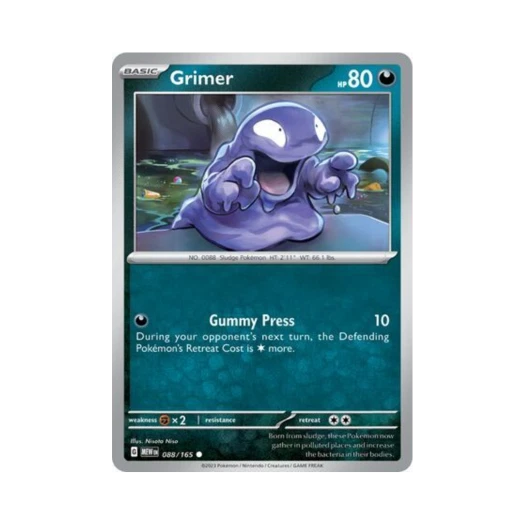 포켓몬 TCG 질퍽이 C 스칼렛 & 바이올렛 151 (영문판) 카드 이미지