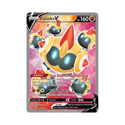 포켓몬 TCG 대여르 V RU 레벌 크래시 (영문판)