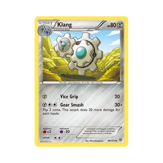 Pokemon TCG Klang U Plasma Storm (English Ver.)