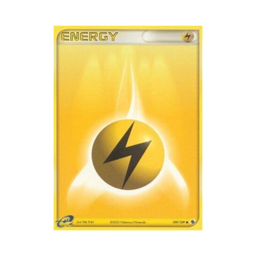 포켓몬 TCG 기본 번개 에너지 C EX 루비 & 사파이어 (영문판)