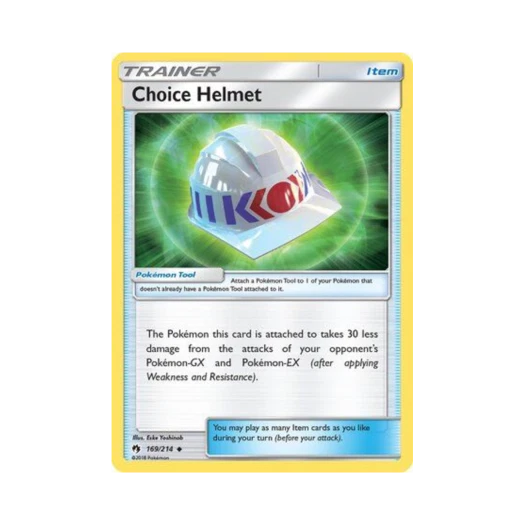 Pokemon TCG Choice Helmet U Lost Thunder (English Ver.)