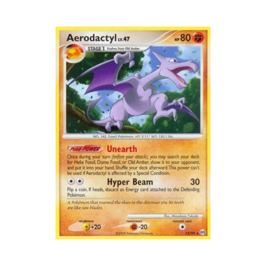 포켓몬 TCG 프테라 R 아르세우스 (영문판)