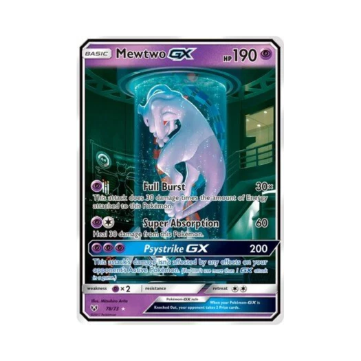 포켓몬 TCG 뮤츠 GX RS 샤이닝 레전즈 (영문판)