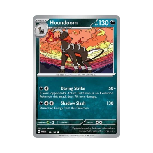 포켓몬 TCG 헬가 U 옵시디언 플레임즈 (영문판) 카드 이미지