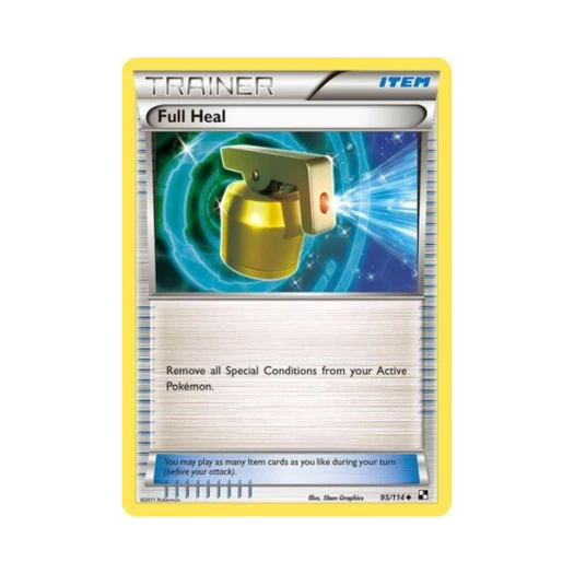 포켓몬 TCG 만병통치제 U 블랙 & 화이트 (영문판)