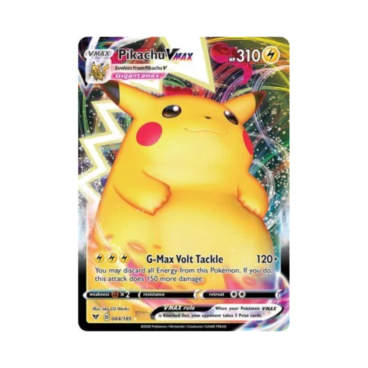 포켓몬 TCG 피카츄 VMAX HRV 비비드 볼티지 (영문판) 카드 이미지