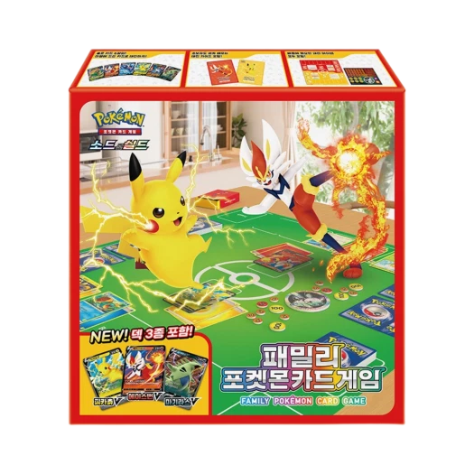 포켓몬 TCG 소드&실드 패밀리 포켓몬 카드 게임 카드 이미지