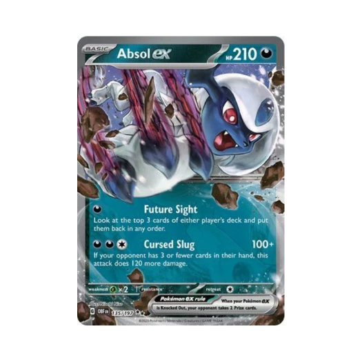 Pokemon TCG Absol ex DR Obsidian Flames (English Ver.)
