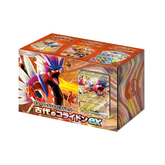 포켓몬 TCG 스칼렛 & 바이올렛 스타터 덱 & 강화 세트 고대의 코라이돈 ex 박스 (일어판) 카드 이미지