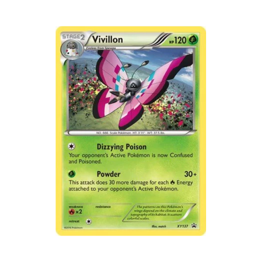 포켓몬 TCG 비비용 P XY 프로모 카드 (영문판)