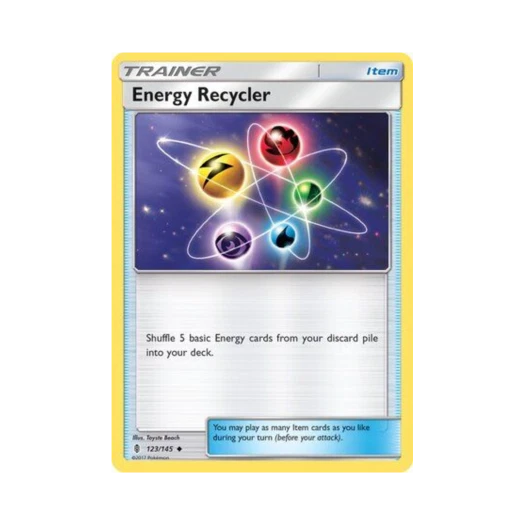 포켓몬 TCG 에너지 리사이클 U 가디언스 라이징 (영문판)