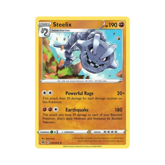 포켓몬 TCG 강철톤 RH 퓨전 스트라이크 (영문판)