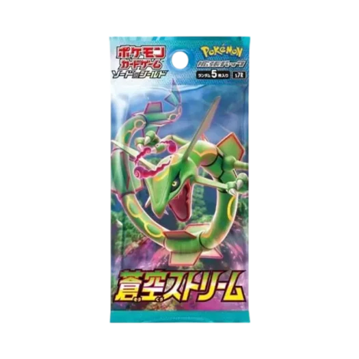 포켓몬 TCG 소드&실드 확장팩 창공스트림 팩 (5장/일어판) 카드 이미지
