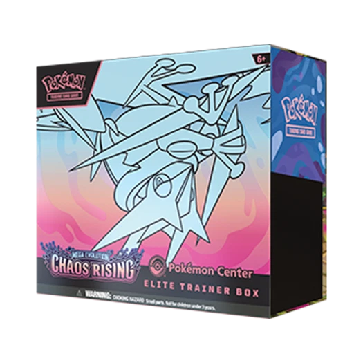 포켓몬 TCG 메가 에볼루션 카오스 라이징 포켓몬 센터 엘리트 트레이너 박스 (영문판)