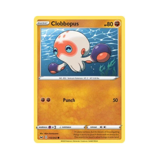 포켓몬 TCG 때때무노 C 소드 & 실드 (영문판)