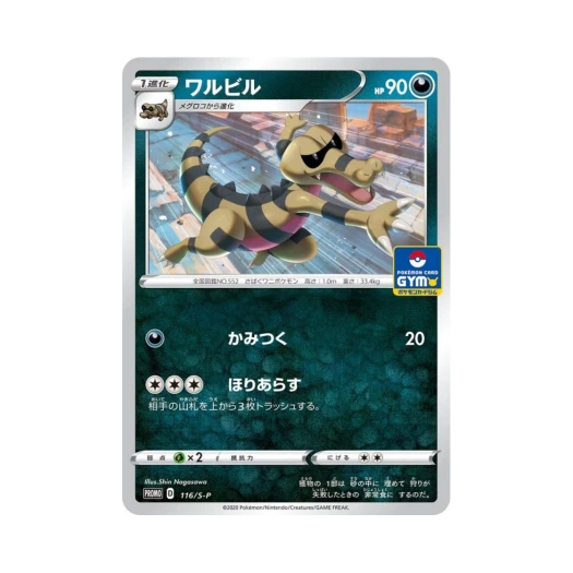 포켓몬 TCG 악비르 P 소드&실드 프로모 카드 (일어판)