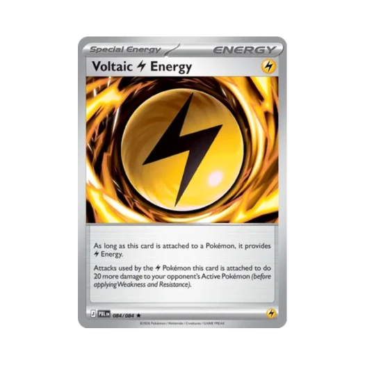 포켓몬 TCG 볼트 번개 에너지 R 피치 블랙 (영문판) 카드 이미지